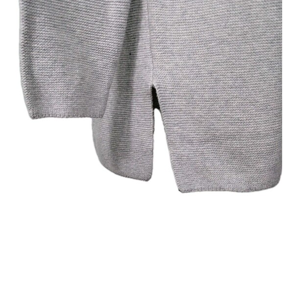 J.Jill Sweater/Tunic Women's  Ombre Teal to Gray Long Cotton Blend M Cozy Coast - Picture 5 of 9